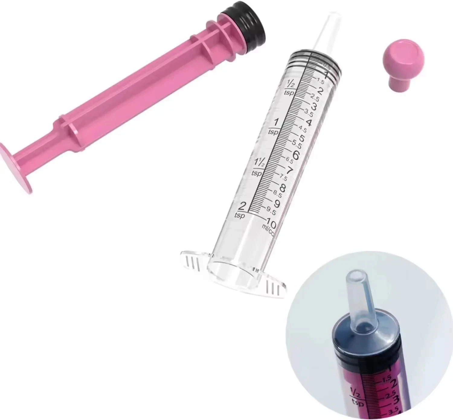 1ml/3ml/5ml/10ml/20ml/60ml Non-Toxic OEM/ODM China Sterile Oral Syringes