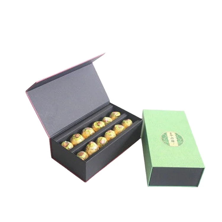 Custom Fancy Cardboard Chocolate macaron box Packaging Magnetic Closure Box