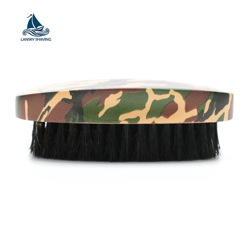 Camouflage Design Higher Quality Boar Bristle Beard Brushes