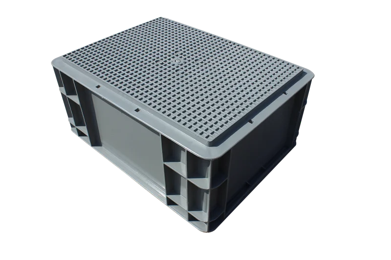 High Quality Cheap Price Hdpe Material Stackable Recycle Plastic Crate Turnover Moving Storage Box For Sale
