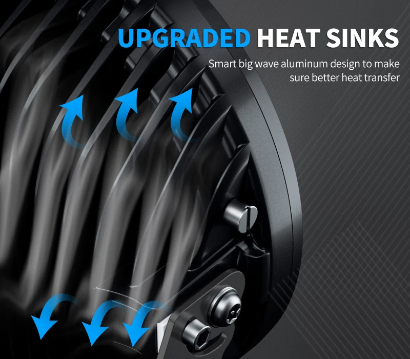 AURORA Patent Super Bright Waterproof Car LED Work Light 4x4 9 inch spot light for car Truck Offroad Round Led Driving Light