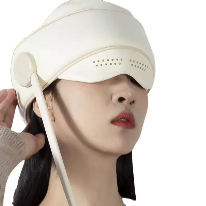 2024 Hot Sale  2 in 1 Head Eye Massager With Air Pressure Heating Pain Relief Relaxing  Three-stage Regulation Massage