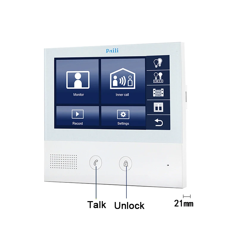 Intercom system for twoway voice intercomunicadores kit phone unlocking equipment door bell unlock door lock domophone
