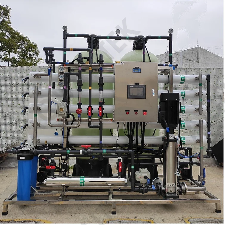 1500lph Water Purification Plant Drinking Water Treatment Machine Reverse Osmosis Membrane