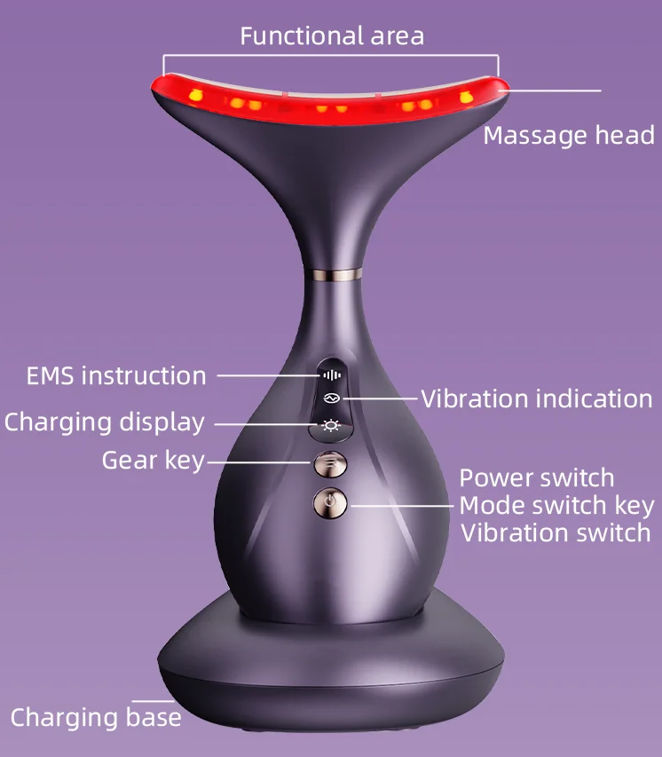 Hot selling Anti-aging Face and neck lifting massager Face Massager Skin Care wrinkle remover Beauty tools neck lifting device