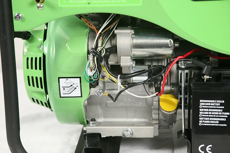  Gretech CE ISO одобено 5kw-6kw 60 Гц 13HP 4-тактный портативный Электрический старт сжиженного нефтяного газа/природного газа (NG) бензиновый