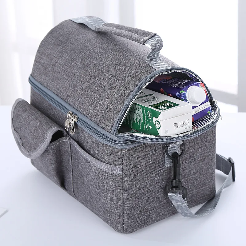 
V-coool Wholesale custom logo large capacity cooler tote bag storage baby milk bottle 