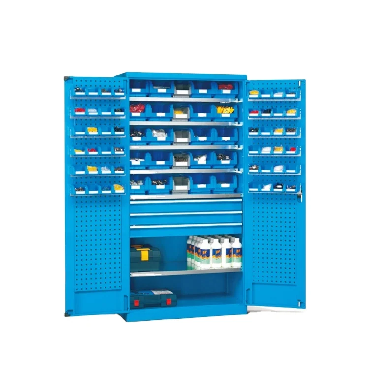 Top sales  customized safety lock solid and durable metal parts cabinet  Customization