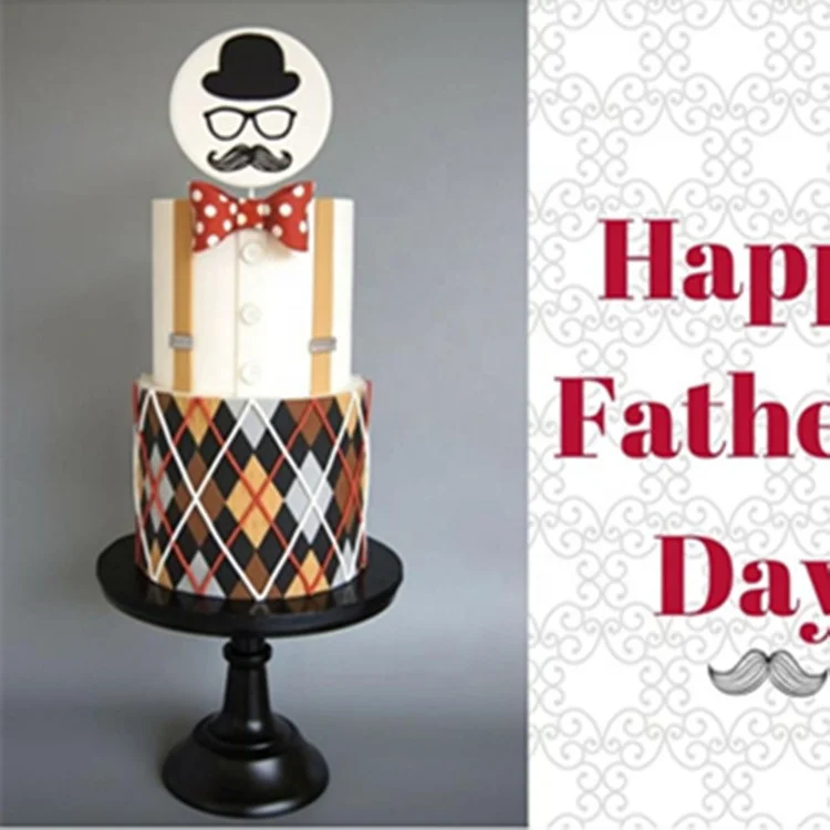 Birthday cake topper acrylic cake topper for dad fathers day cake topper