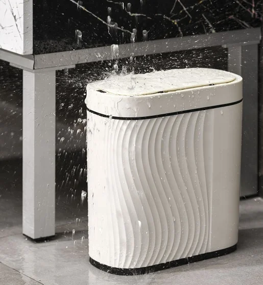 Kworld Sensor ABS Eco-friendly High Quality Modern Style Dustbin 8L Smart Waste Bins