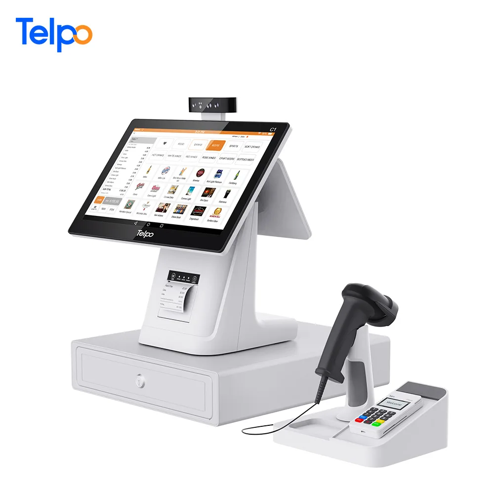 Touch Screen Cheap Receipt Printer Billing Machine for Hotels