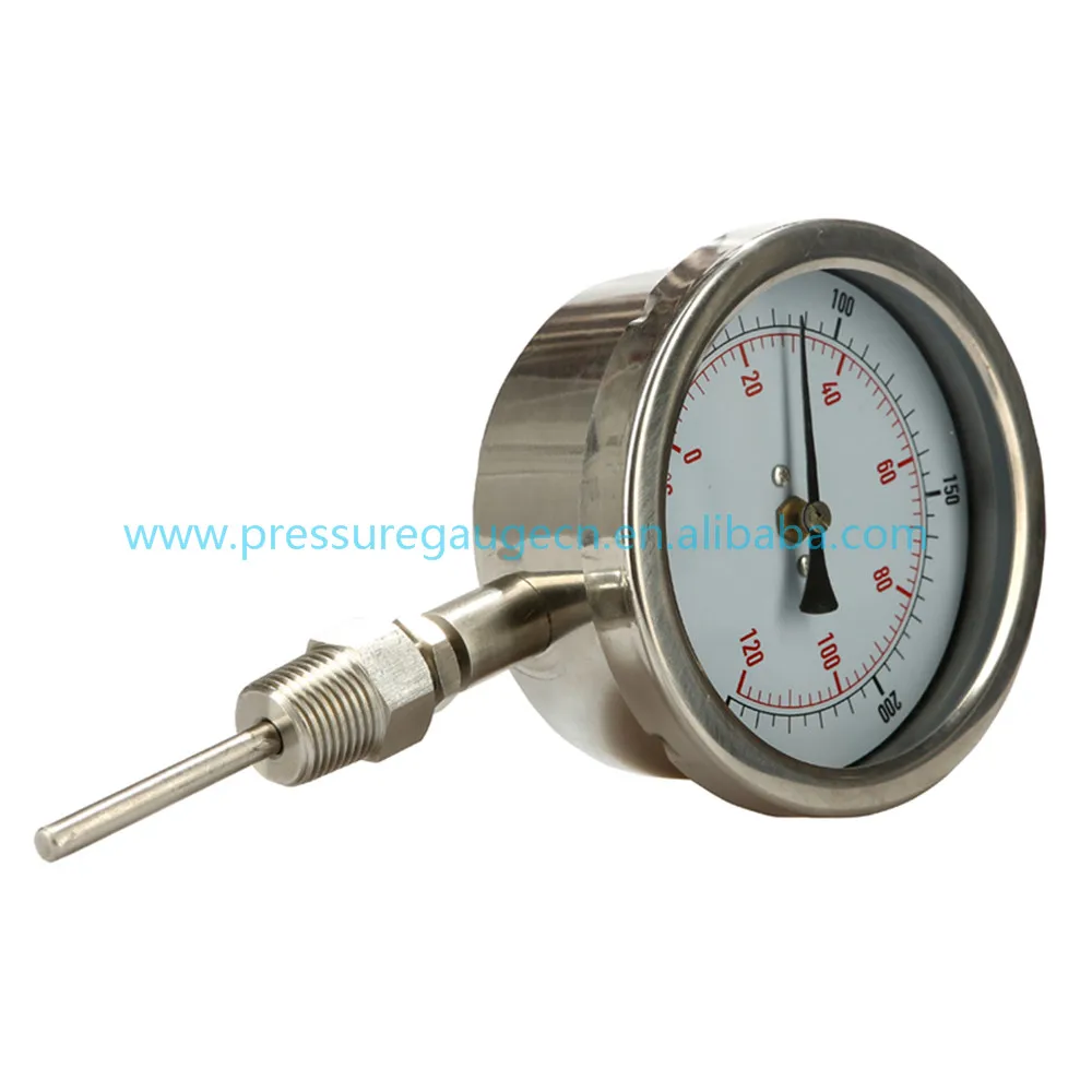 Cooking industrial bimetal thermometer temperature gauge price
