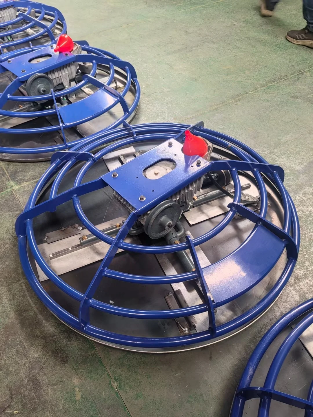 Floor Helicopter Finisher Gasoline Engine Polisher Finishing Electric Leveling Machine Cement Polishing Concrete Power Trowel