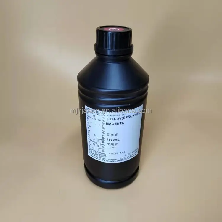 Mojiahui Led Uv Premium Curable Ink For Epson Dx6 R1900 Dx5 Dx6 Dx7 Dx8 Xp600