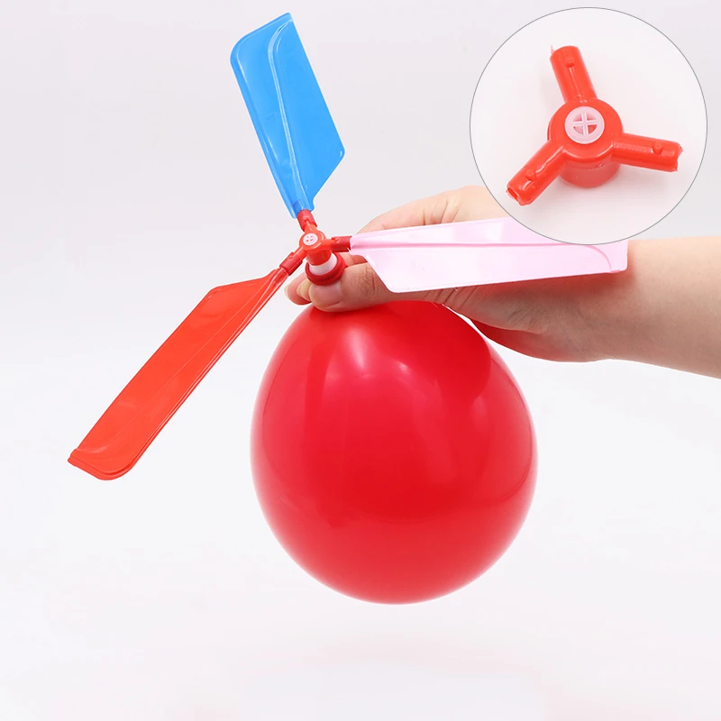 2022 New Latex Aircraft Helicopter Balloons Toys For Kids Birthday Gifts Party Supplies Environmental Protection Material