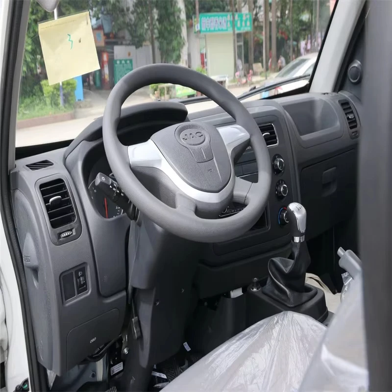 JAC X5 Mini Cargo Truck 120HP Euro 6 Gasoline Engine New Condition 4x2 Drive Wheel Automatic Manual Transmission 4L Engine Left