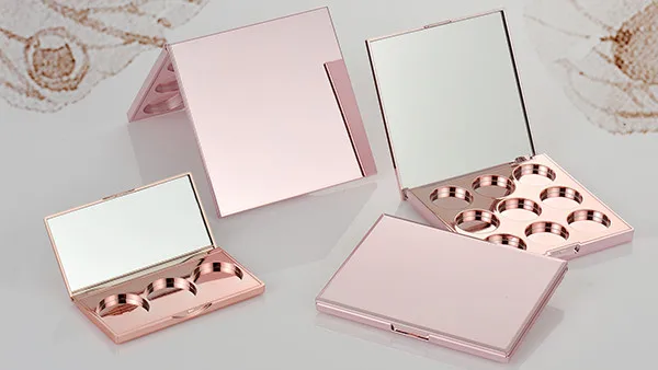 
Y120 eyeshadow palette private label 26mm empty 11 Color eye shadow makeup cosmetic packaging 