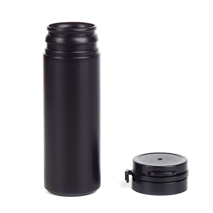 Alibaba china black pp bottle health care product bottle,black plastic botttle in stock