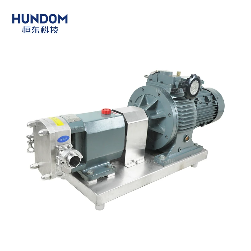 Food grade rotary lobe pump sanitary lobe pump stainless steel lobe pump