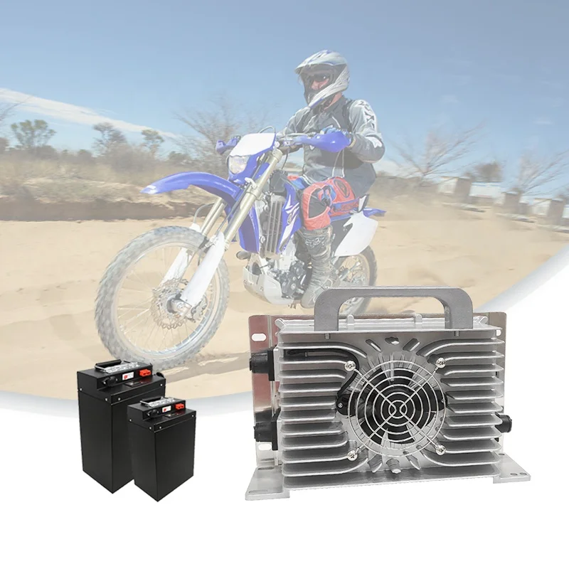 Waterproof Onboard 72V25A Fast Motorcycle Charger Factory Supply Aluminum Case Charger