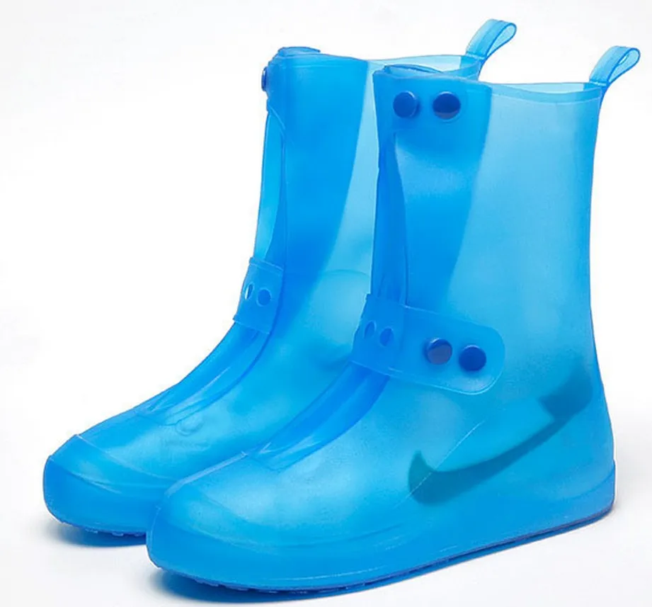 ПВХ резиновая крышка для обуви может быть отправлена напрямую 100% водонепроницаемая Нескользящая Крышка для обуви на лодыжку для наружного использования