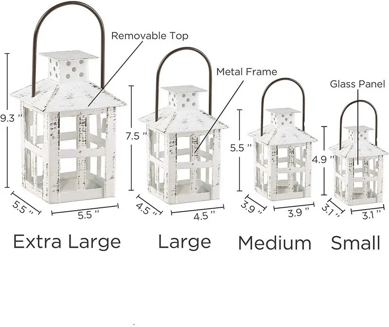 Home decor wholesale handmade moroccan candle lantern for decoration