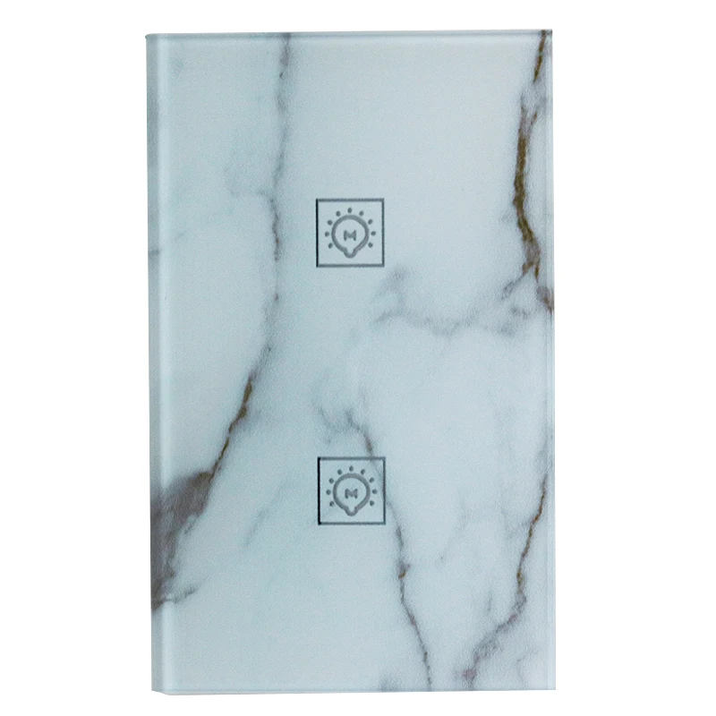 WIFI Wall Switch Decor Touch Panel Light Switch On Off Smart Home IOT Remote &Touch&Voice Control Switch Decoration Tuya Smart