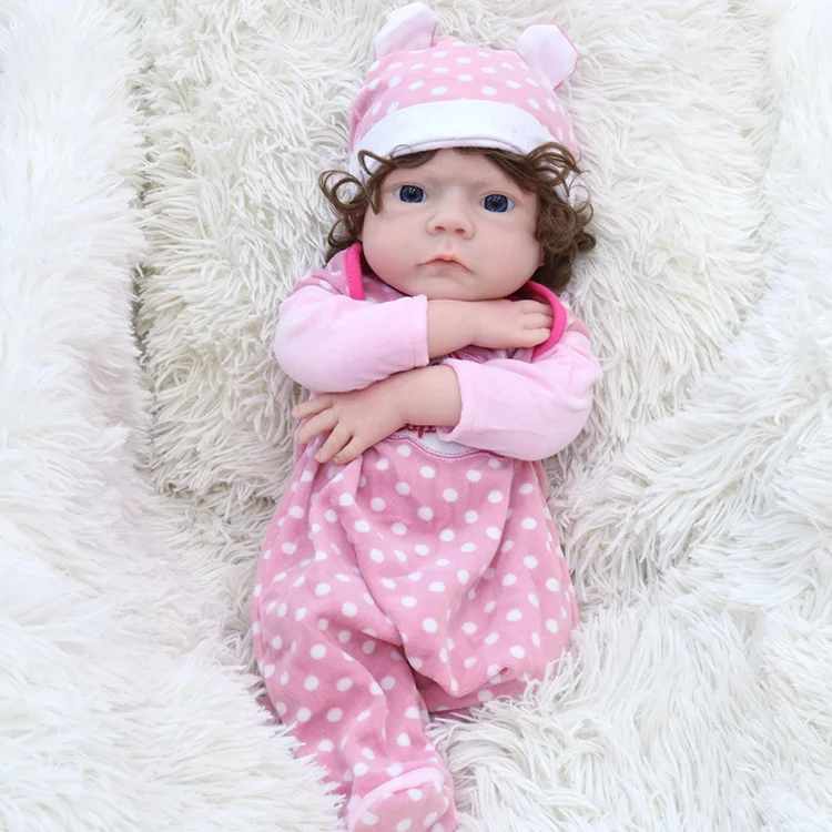 New Popular Kids Gifts American Tumble Baby Handrooted Silicone Body Alive Reborn Baby Girl Doll