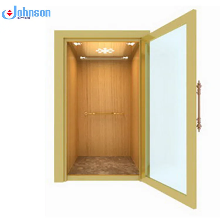Factory direct selling 4 persons lifts size diy home electric elevator