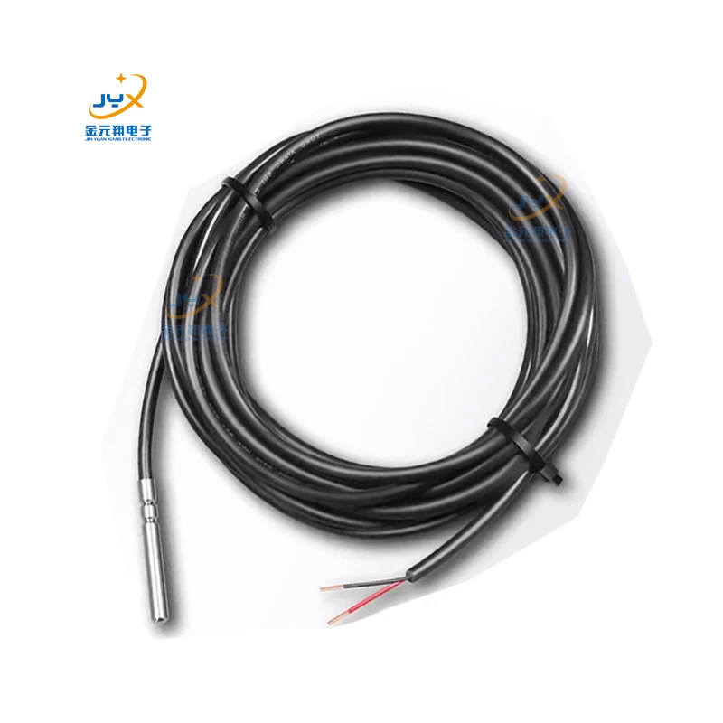 4 wire Tube 3*30mm class B PT100 Temperature Sensor