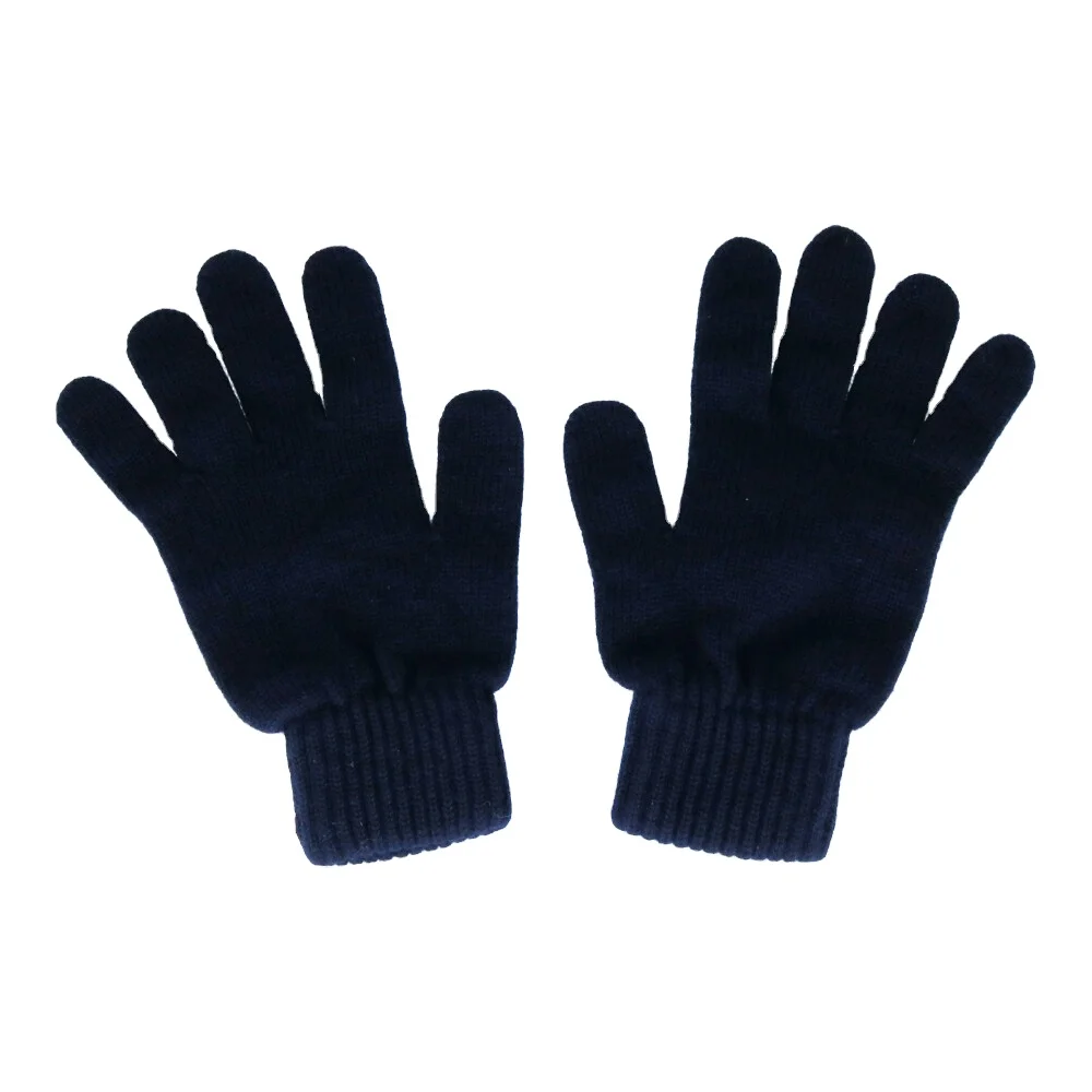 Лучший итальянский поставщик шерстяные кашемировые зимние перчатки с камнями 100% MadeinItaly, Настраиваемые для зимнего сезона