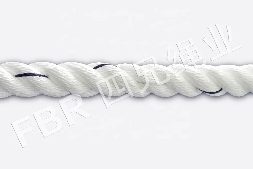 High Tenacity 3 Strands Twist Twine polyester fishing Rope