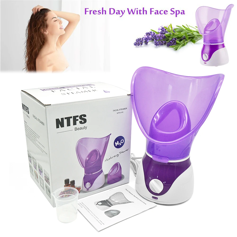 Professional Cleansing Face Vaporizer 2 Modes Adjustable Facial Mist Steamer