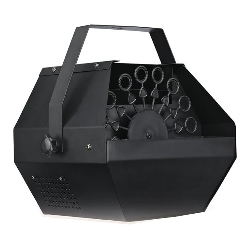 Big output stage bubble machine for atmosphere