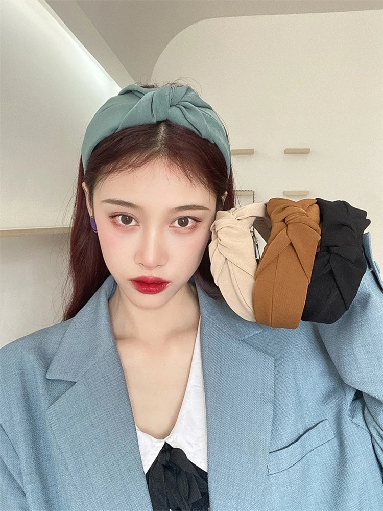 Wholesale Customize hot sale headwear hair hoop accessories Fashion Colorful Hairband girl Head Wrap Women Headband