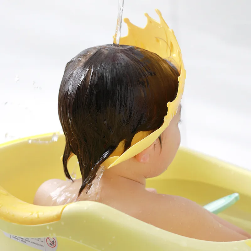  Wholesale kids bath hat shampoo shower eva adjustable baby