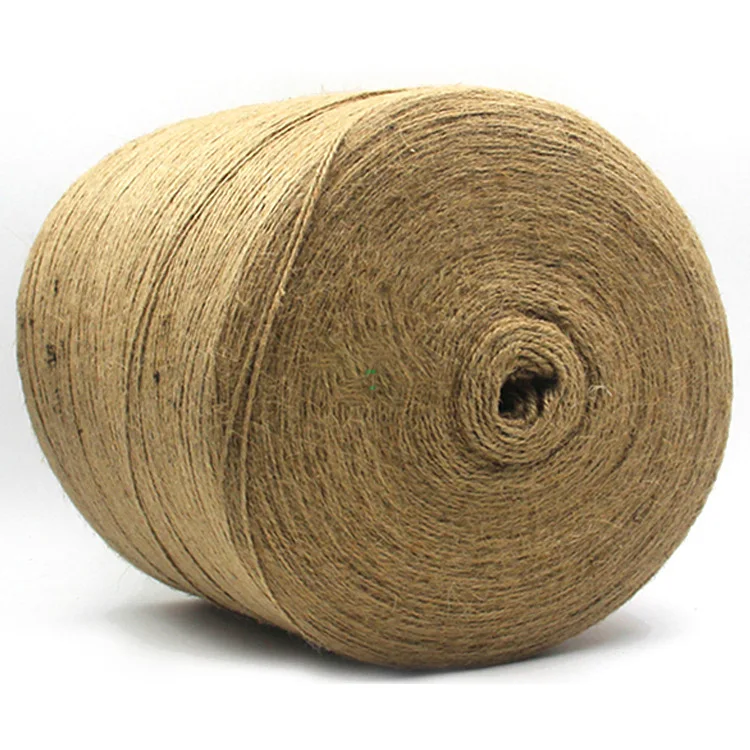 
1 2 3mm 1 3 PLY DIY craft packaging rope jute yarn twist hemp rope Jute twine 