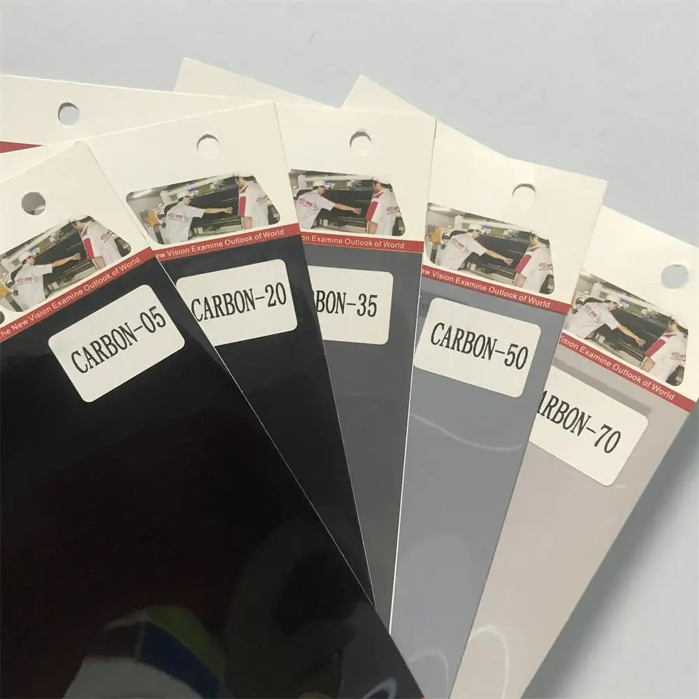 Carbon 2ply Nano Solar UV Protector Heat Blocking 35%VLT Tinting Film Window Sticker Glass Film 1.52*30m roll
