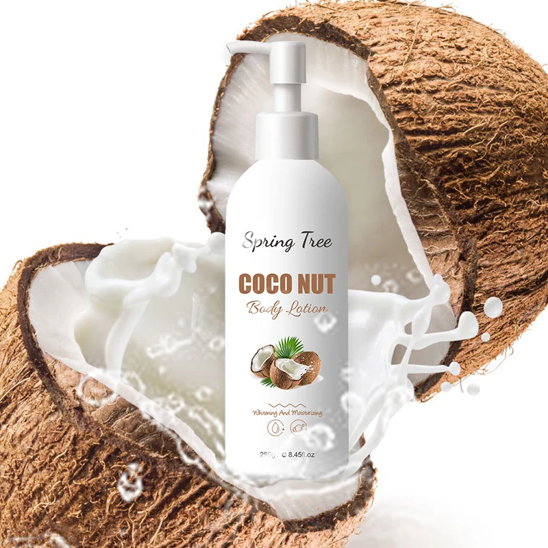 Private Label Shea butter comfortable moisturizing lightening body lotion for women