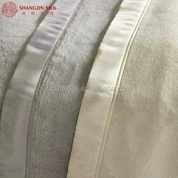 Wholesale High Quality double bed mink blanket 100% Mulberry Silk Blanket