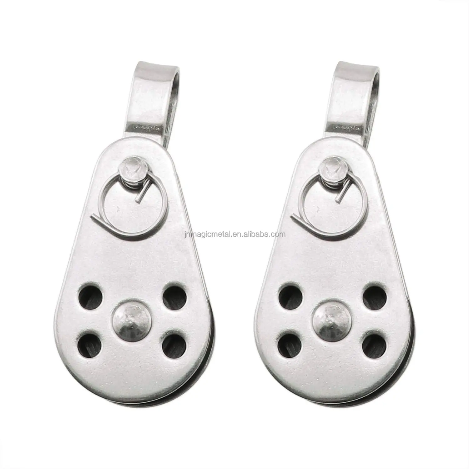 Marine Block Pulley Stainless Steel Nylon Sheave Pulley For Sailing Kayak Boat