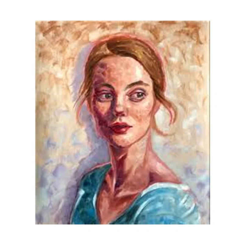 china dropshipping agent elegant woman other Paintings Canvas Modern Oil Handpainted Abstract Large paintings