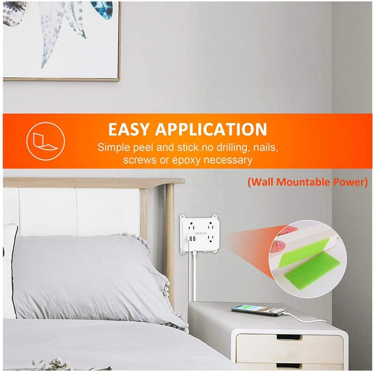 1/2 дюйма прочность липкая задняя крепеж крюк и петля на застежке-липучке полоски с клеем