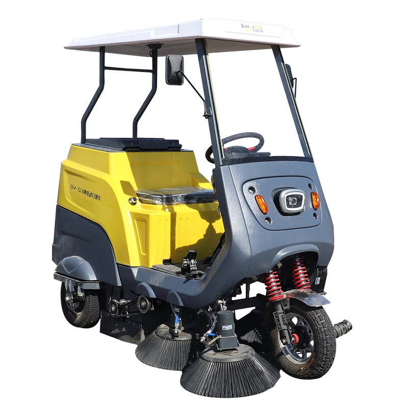 Hot Sale Industrial Street Cleaning Machine Driving Floor Sweeper Car Ride on Road Sweeper