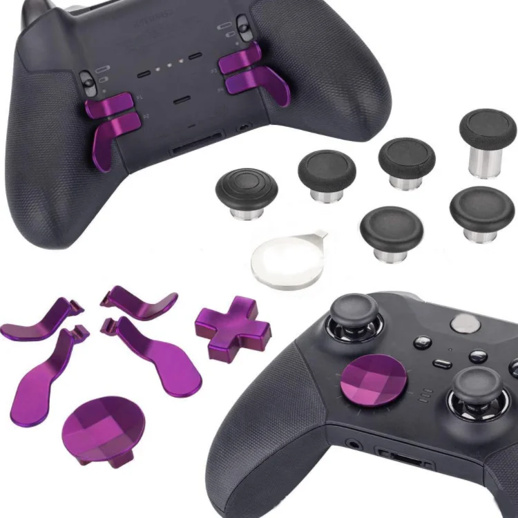 Controller Replacement Part Accessories Kit for Xbox One Elite Series 2 Buttons & Joystick