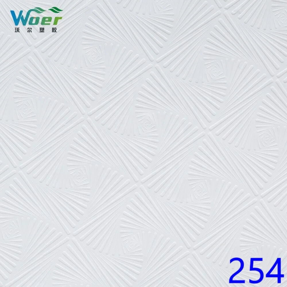 pannello di soffitto del pvc lambris pvc ceiling strips