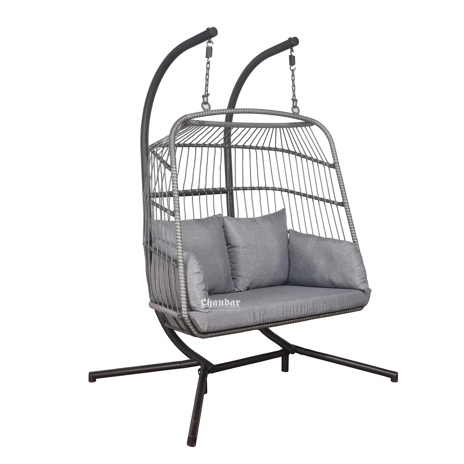 Новая стильная уличная мебель из ротанга, Складной садовый ротанговый стул