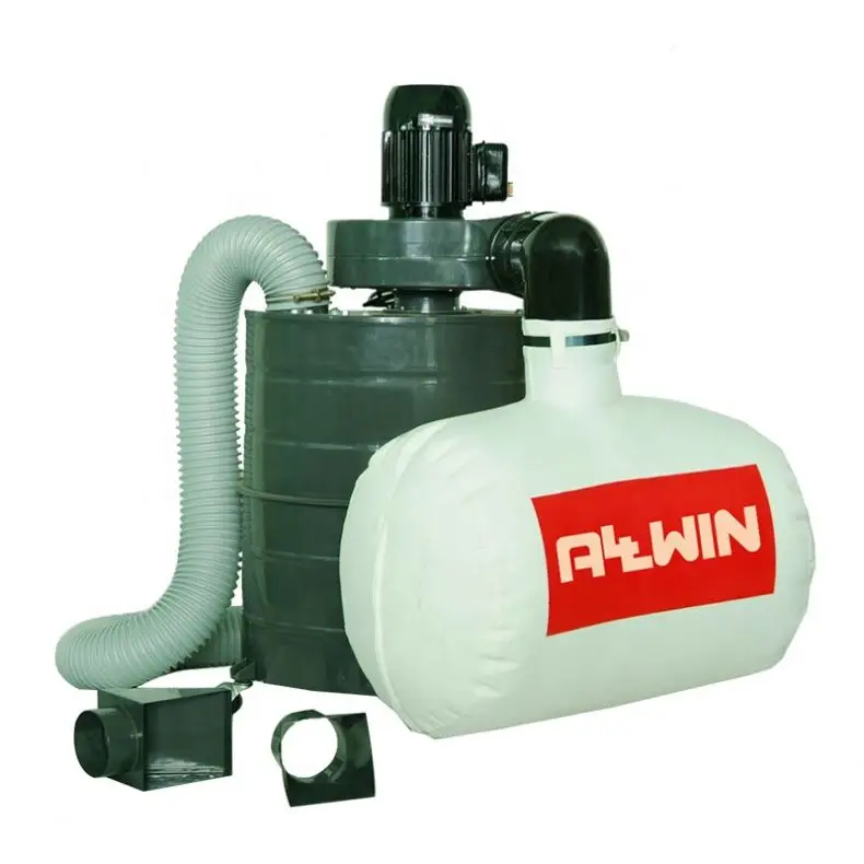 Allwin 230V-240V 750W Wood Dust Cleaner Extractor Filter Auto Separate Dust Collector For Woodworking