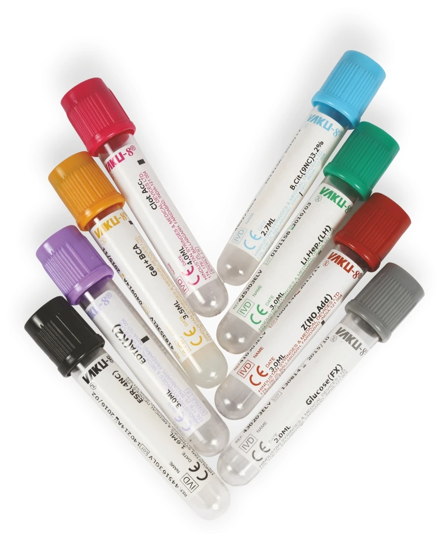 High quality vacuum blood sample collection tube EDTA K2/K3