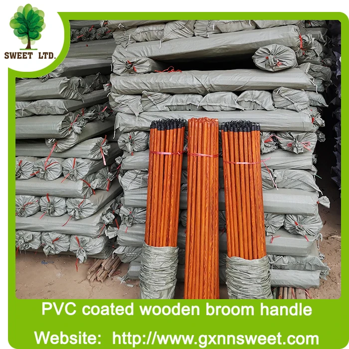 Chinese wooden broom stick supplier making Eucalyptus wooden broomstick